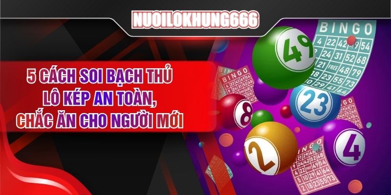 5 Cách Soi Bạch Thủ Lô Kép An Toàn, Chắc Ăn Cho Người Mới