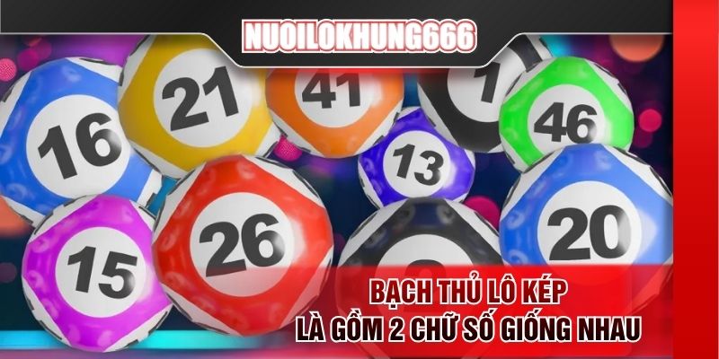 Bạch thủ lô kép là gồm 2 chữ số giống nhau