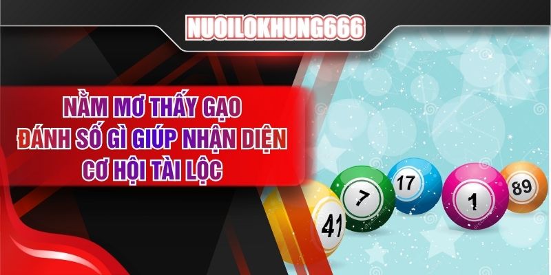 Nằm mơ thấy gạo đánh số gì Giúp Nhận Diện Cơ Hội Tài Lộc