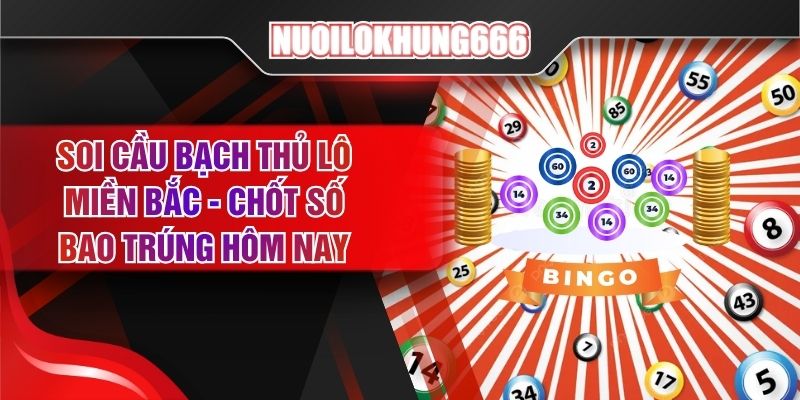 Soi Cầu Bạch Thủ Lô Miền Bắc - Chốt Số Bao Trúng Hôm Nay